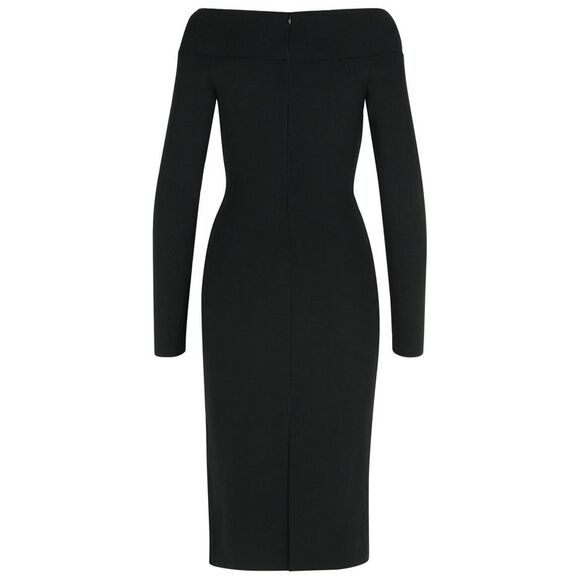 Stella Mccartney Black Viscose Blend Dress Women - Picture 3 of 3